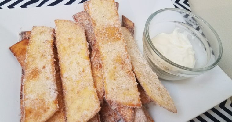 Fried Cinnamon and Sugar Sticks