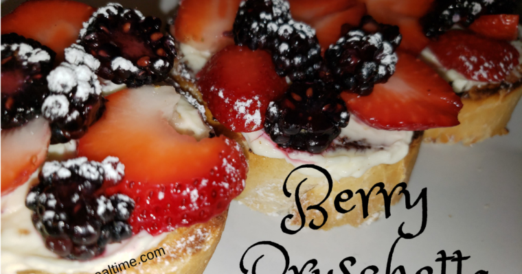 Berry Bruschetta