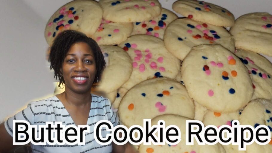 Orange Butter Cookie Recipe