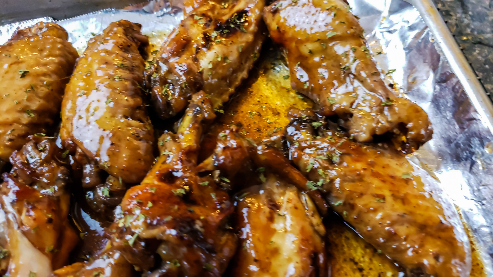 Sticky Chicken Wings – Crocktober